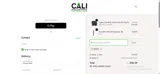 CaliConnected coupon verification screenshot