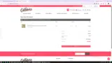 Cali Fabrics coupon verification screenshot