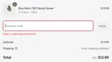 HUKO15 coupon verification screenshot