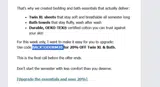 BACKTODORM20 coupon verification screenshot