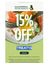 TREAT15 coupon verification screenshot