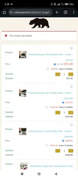 Sunny12 coupon verification screenshot