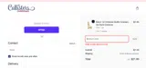 welcome15 coupon verification screenshot