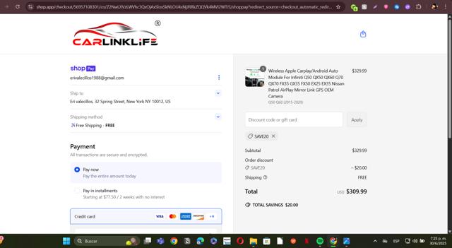CallonDoc checkout page showing CallonDoc promo code box | Screenshot taken by SimplyCodes community member on Jul 1, 2025