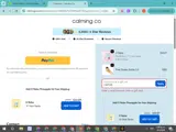 Calming Co. coupon verification screenshot
