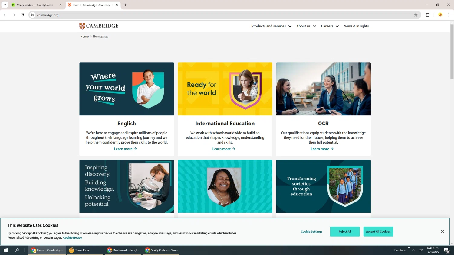 Cambridge University Press promo code screenshot showing code 102255 applied at Cambridge University Press checkout page. Uploaded by SimplyCodes community member Richard251 on Jan 9, 2025