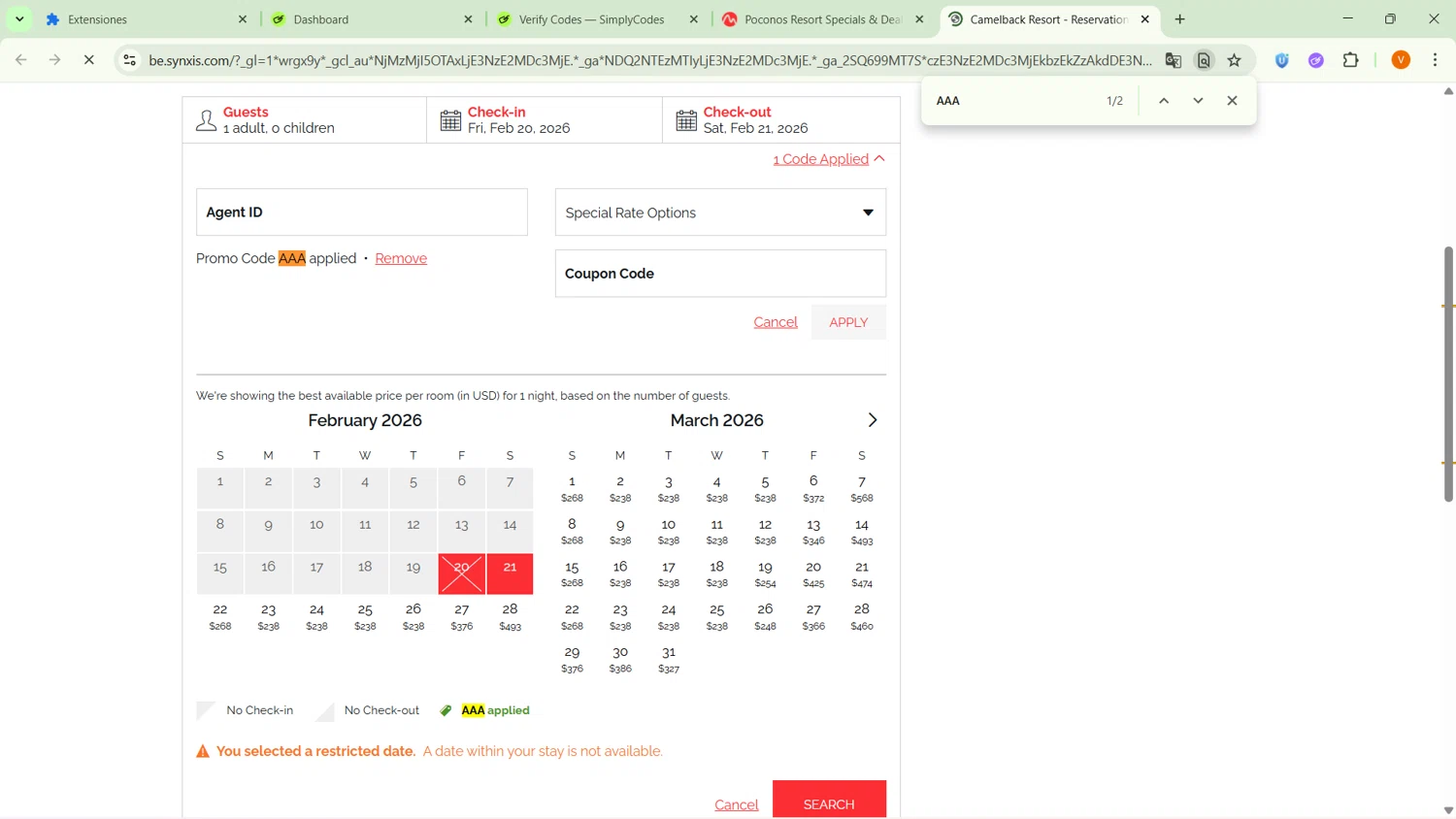 Camelback Resort Promo Code - 10% Off (Verified) Mar 2026
