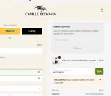WELCOME10 coupon verification screenshot