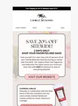 CB20 coupon verification screenshot