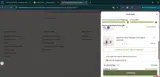 Valentine coupon verification screenshot