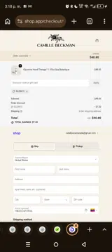 GLOW15 coupon verification screenshot