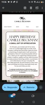 Cmbday coupon verification screenshot
