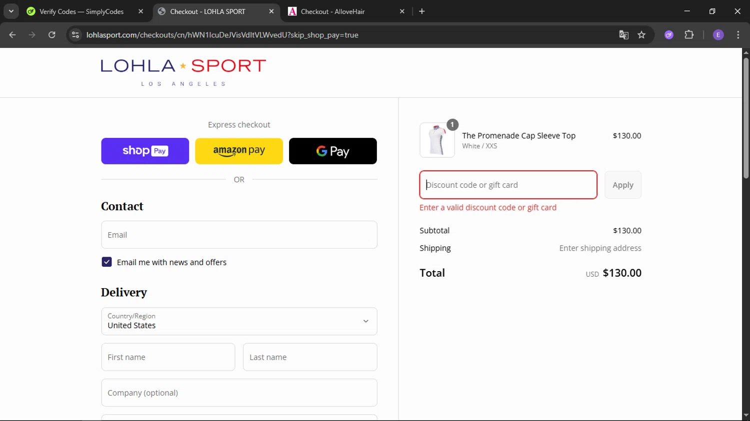 Camper Champ promo code screenshot showing code 5OFF applied at Camper Champ checkout page. Uploaded by SimplyCodes community member LegendaryFox9861 on Aug 1, 2025