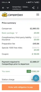25WECD8 coupon verification screenshot