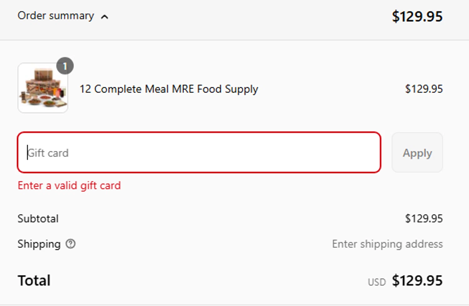 Camping Survival promo code screenshot showing code SUMMER15 applied at Camping Survival checkout page. Uploaded by SimplyCodes community member alexandrareyes on Jul 26, 2025