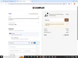 Camplux coupon verification screenshot