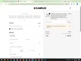 Camplux coupon verification screenshot