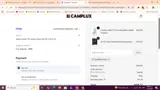 Camplux coupon verification screenshot