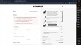 Camplux coupon verification screenshot
