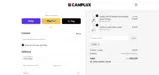 Camplux coupon verification screenshot