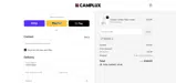 Camplux coupon verification screenshot