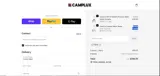 Camplux coupon verification screenshot
