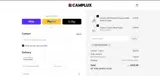 Camplux coupon verification screenshot