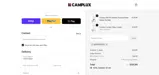 Camplux coupon verification screenshot