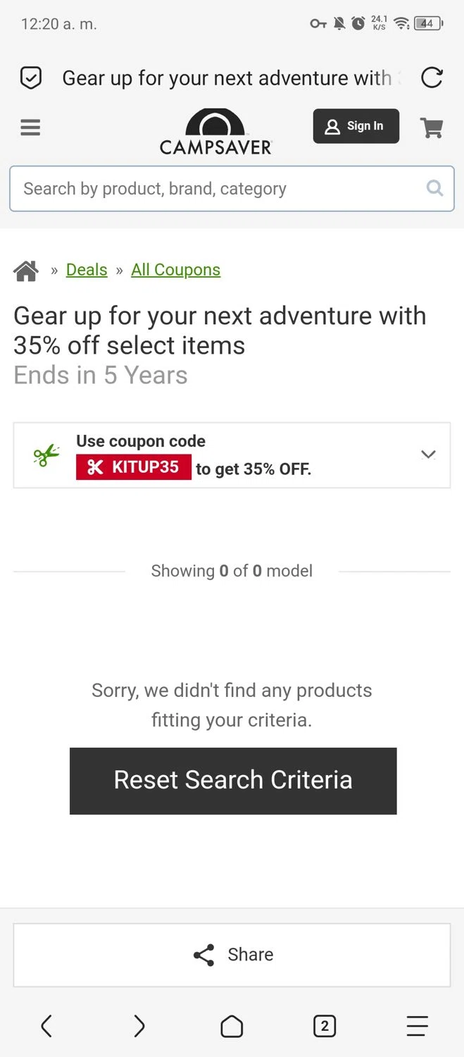 CampSaver Coupons & Black Friday 2024 Deals 5 Off