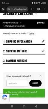 qpS0cv2o coupon verification screenshot