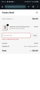 TELI15 coupon verification screenshot
