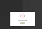 Candles and Supplies coupon verification screenshot