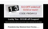 Candles and Supplies coupon verification screenshot