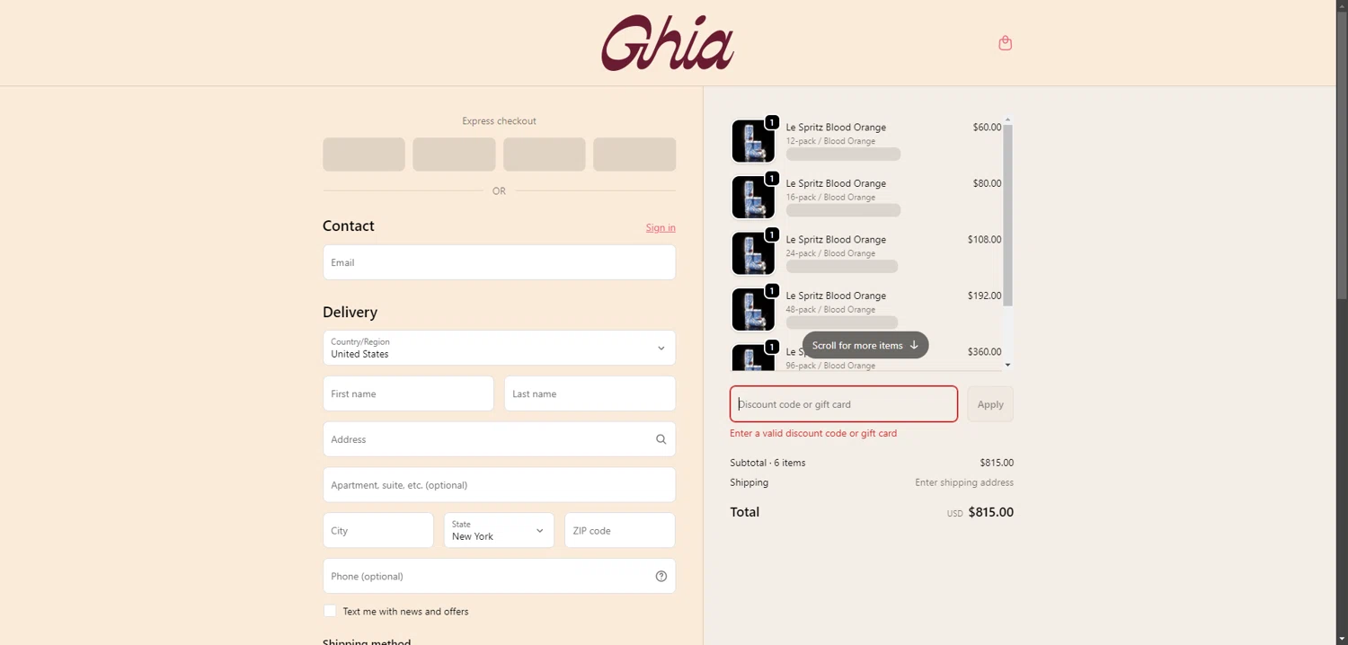 CandyFavorites promo code screenshot showing code BRM4P8 applied at CandyFavorites checkout page. Uploaded by SimplyCodes community member connyshan2154 on Feb 6, 2026