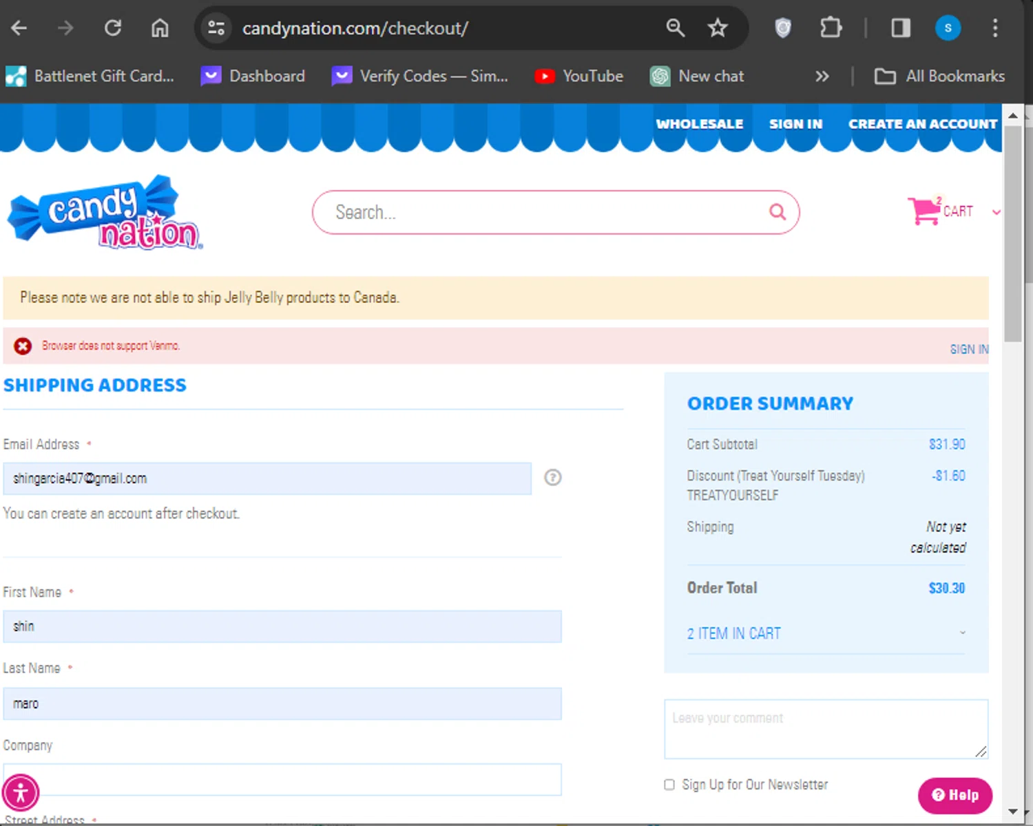 how to use Candy Nation coupons