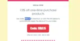 Candy Store For Me coupon verification screenshot