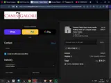 WELCOME10 coupon verification screenshot
