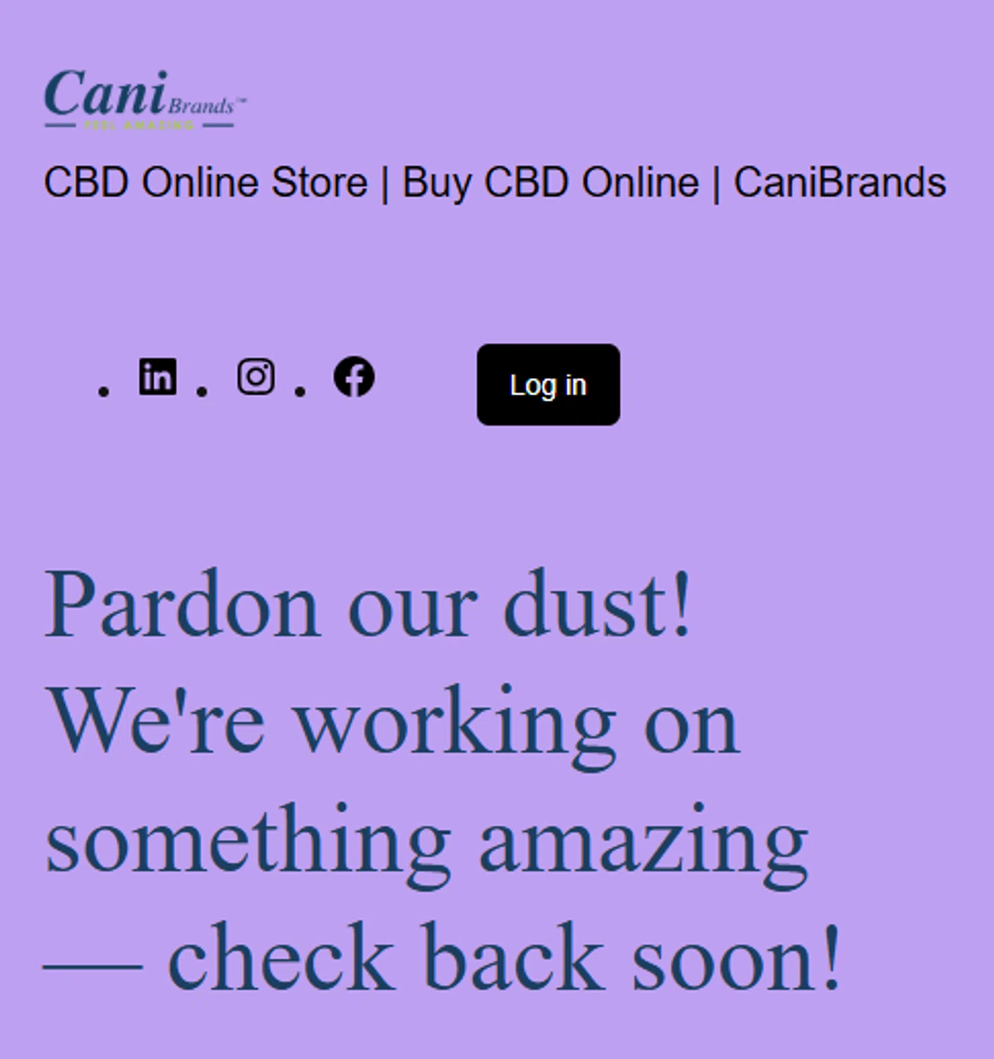 CaniBrands promo code screenshot showing code CB20 applied at CaniBrands checkout page. Uploaded by SimplyCodes community member MariaRoma on Oct 8, 2025