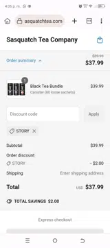 CANNABISNOW30 coupon verification screenshot