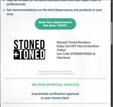 Canna Care Docs coupon verification screenshot