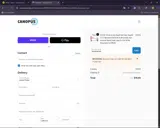 MINIDRONE coupon verification screenshot