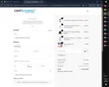 Canta Esthetic coupon verification screenshot