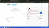 Canta Esthetic coupon verification screenshot