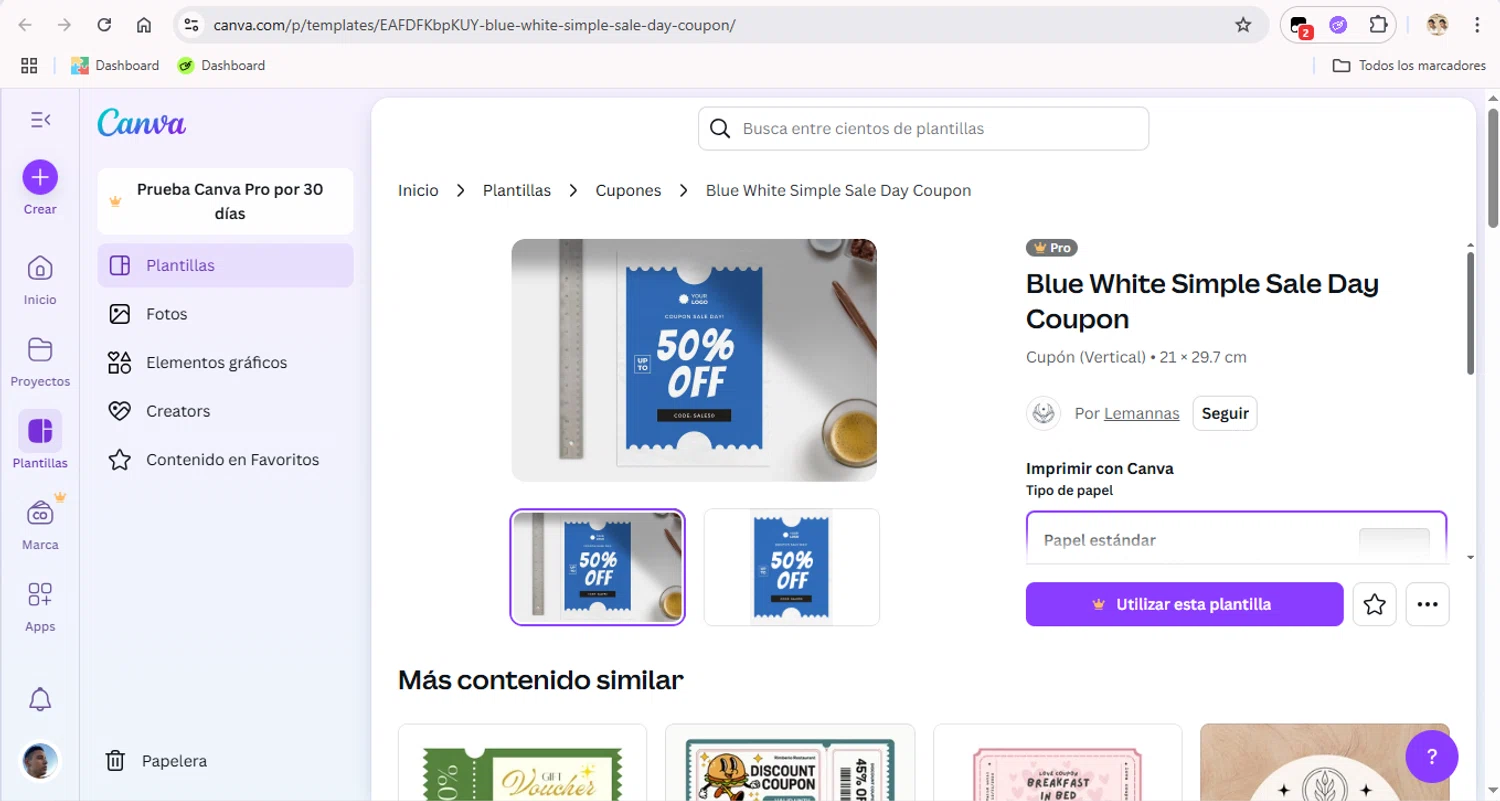 Canva coupon code screenshot showing code sale50 applied at Canva checkout page. Uploaded by SimplyCodes community member FrugalFox6593 on Jun 27, 2025