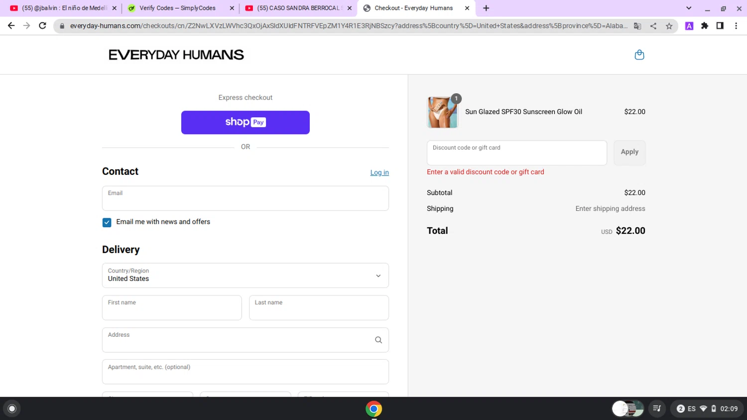 Canva coupon code screenshot showing code Free45DayExtendTrial applied at Canva checkout page. Uploaded by SimplyCodes community member lapampita on Jun 7, 2025
