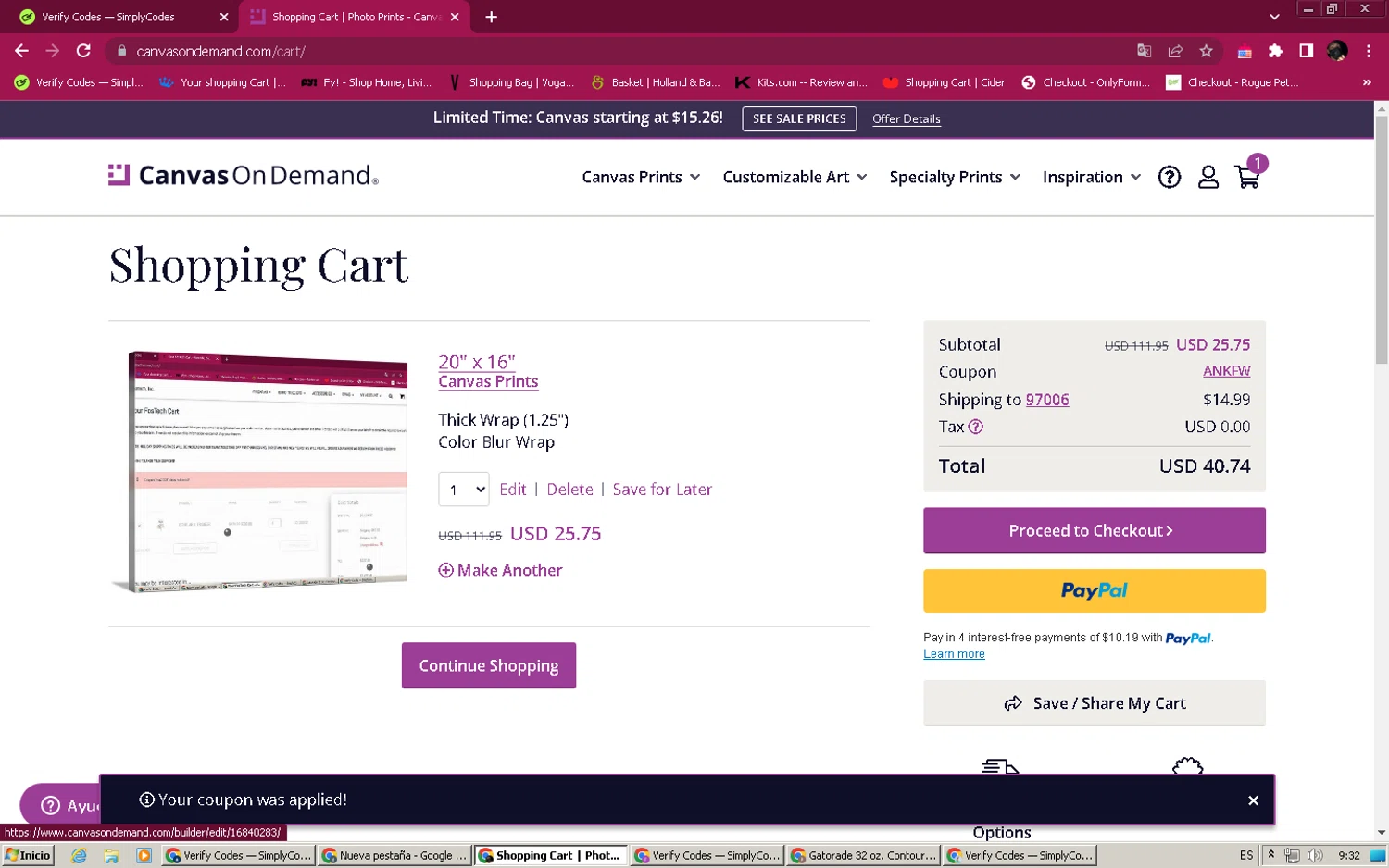 Canvas on Demand Coupons 93 Off September 2024