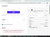 CanyonLeaf coupon verification screenshot