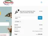 DEAL coupon verification screenshot