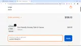 LUCKYTRIVET3 coupon verification screenshot