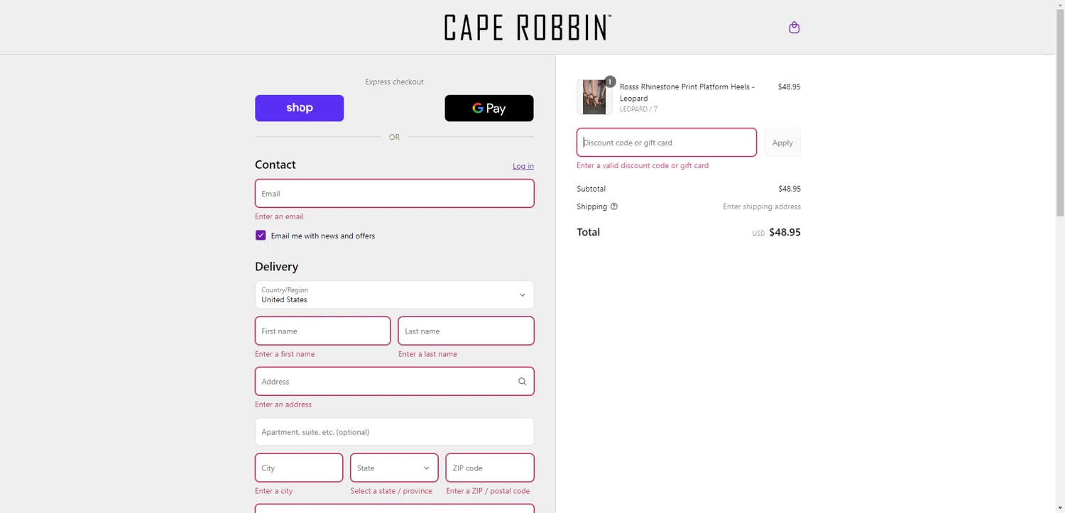 Cape Robbin discount code screenshot showing code BMEDIA15 applied at Cape Robbin checkout page. Uploaded by SimplyCodes community member CleverHawk1744 on Aug 13, 2025